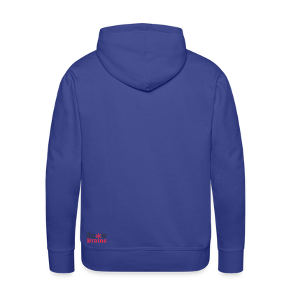 SnowBrains "Dark Side of the Snow" Men’s Hoodie - royal blue