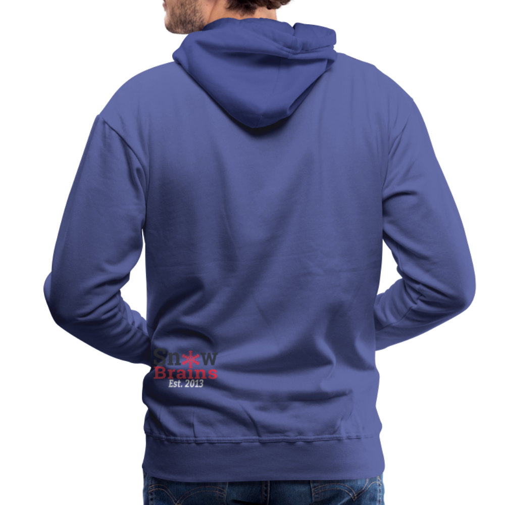 SnowBrains Santa Astronaut Men's Hoodie - royal blue