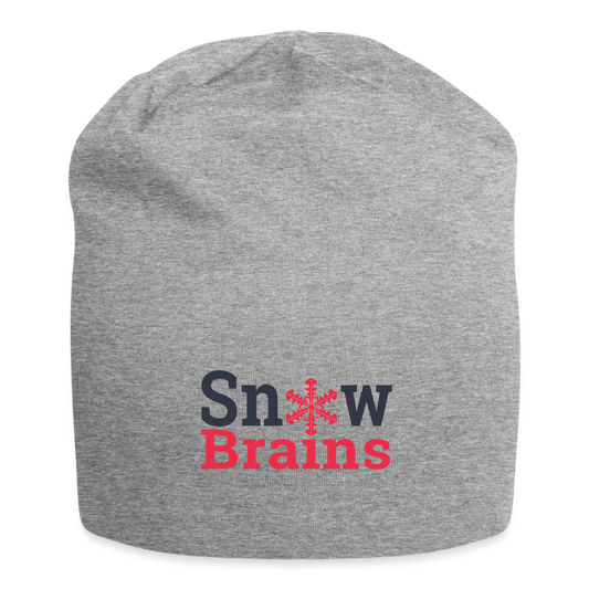 SnowBrains Jersey Beanie - heather gray