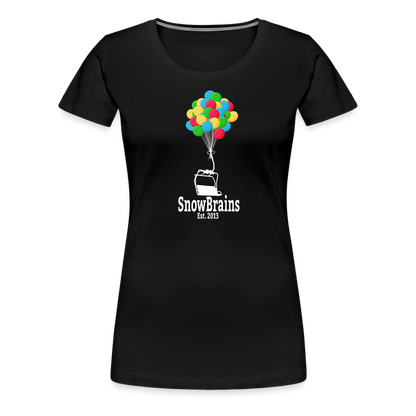 SnowBrains Balloon Chair Women's Premium T-Shirt - black