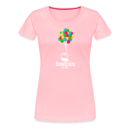 SnowBrains Balloon Chair Women's Premium T-Shirt - pink