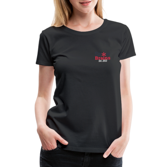 SnowBrains Women’s Premium T-Shirt - black