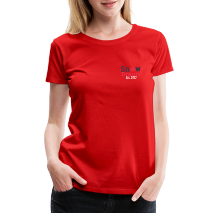 SnowBrains Women’s Premium T-Shirt - red