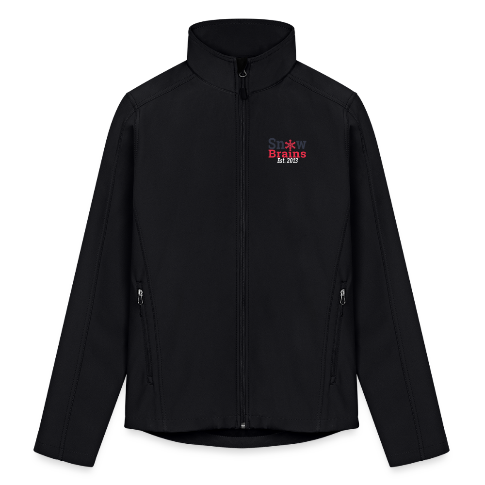 SnowBrains Men’s Soft Shell Jacket - black