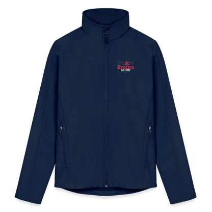 SnowBrains Men’s Soft Shell Jacket - navy